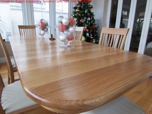 Bespoke Tables and Chairs Cork with Jonathan Evans Carpentry Joinery Tel: 086-2604787