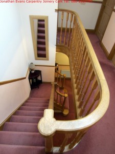 Stairs and Staircases Cork with Jonathan Evans Carpentry Joinery Tel: 086-2604787