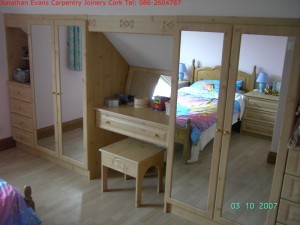Fitted Wardrobe Furniture Cork with Jonathan Evans Carpentry Joinery Tel: 086-2604787